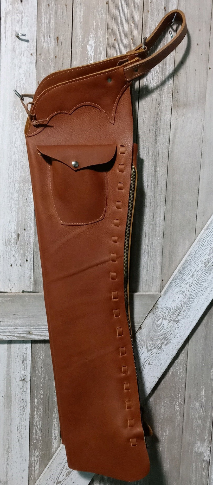 Youth Shotgun Chap Top Grain